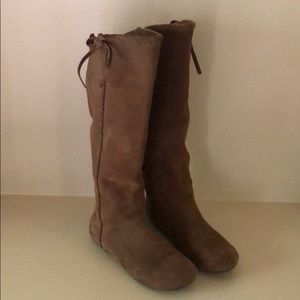 Girls Suede Boots